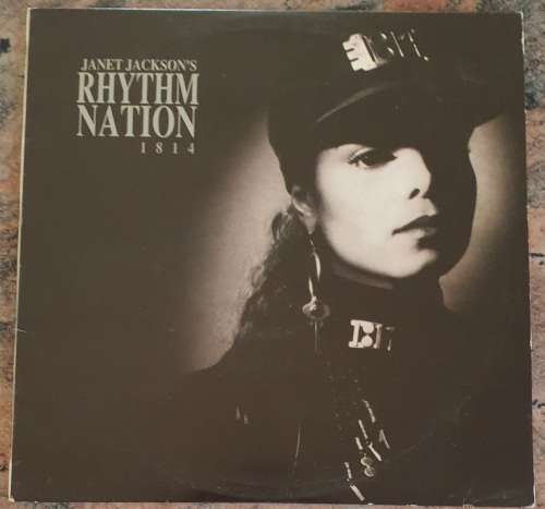 JANET JACKSON Rhythm Nation 1814 (Very Good+/VG+) A and M Records AMLS 63920 SA Press 1989 - RARE