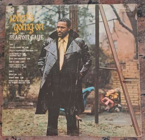 MARVIN GAYE What`s Going On (VG/VG) Tamla Motown STLML 11190 United Kingdom Pressing - RARE