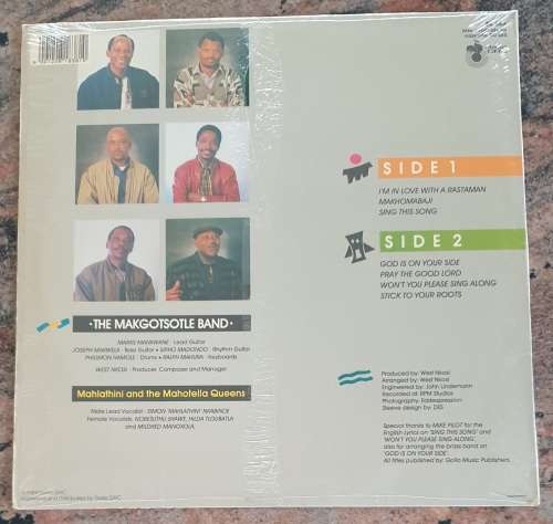 MAHLATHINI AND THE MAHOTELA QUEENS Rhythm And Art (Good+/Very Good+) Gallo BL665 SA Press 1989