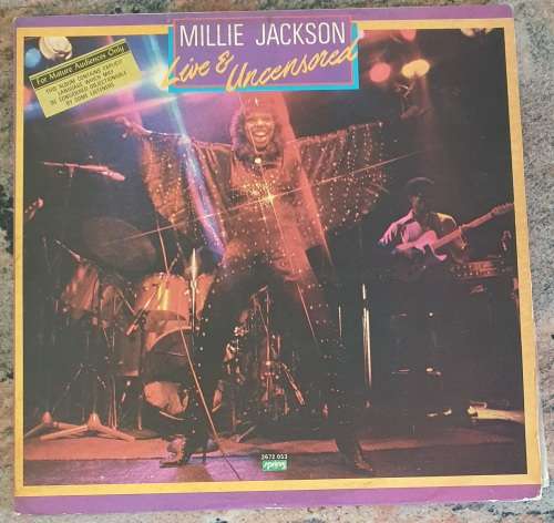 MILLIE JACKSON Live and Uncensored - Double LP (VG+/VG) Polydor 2672 053 SA  - Avoid Track 2 Side 1