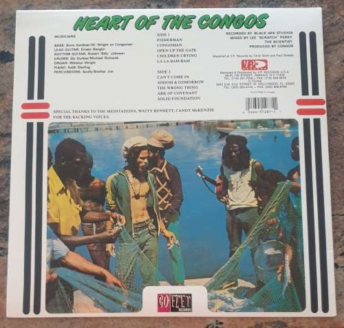 THE CONGOS Heart Of The Congos (Very Good+/Excellent) VP Records VPRL 1287 USA Pressing - Re-issue