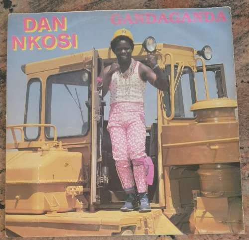 DAN NKOSI Gandaganda (Good+/Very Good) Leopard Records LEO(E) 037 SA Pressing 1987 - VERY RARE