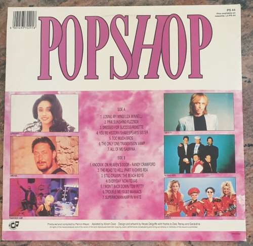 POP SHOP 44 - Original Artists (Excellent/Excellent) MFP PS 44 SA Pressing - Gatefold