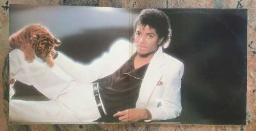 MICHAEL JACKSON Thriller - Gatefold (Very Good+/VG) Epic DNW 2819 SA Pressing 1982 - Lyrics inside
