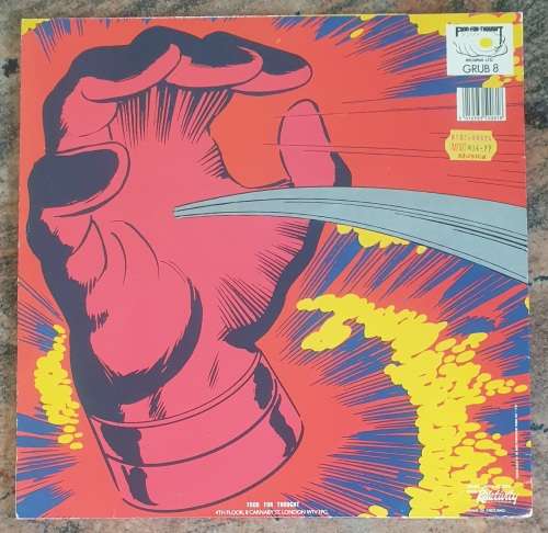 JOE SATRIANI Surfing With The Alien (VG+/VG+) Relativity GRUB 8 United Kingdom Pressing 1987