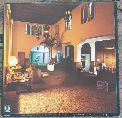 THE EAGLES Hotel California - Gatefold (Good+/Very Good) Asylum AUC 4522 SA Pressing 1976