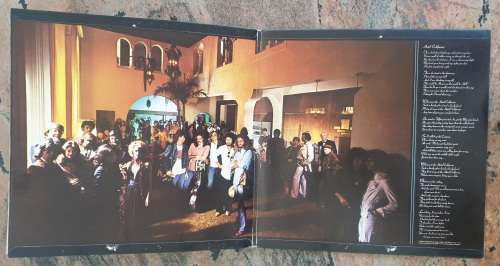 THE EAGLES Hotel California - Gatefold (Good+/Very Good) Asylum AUC 4522 SA Pressing 1976