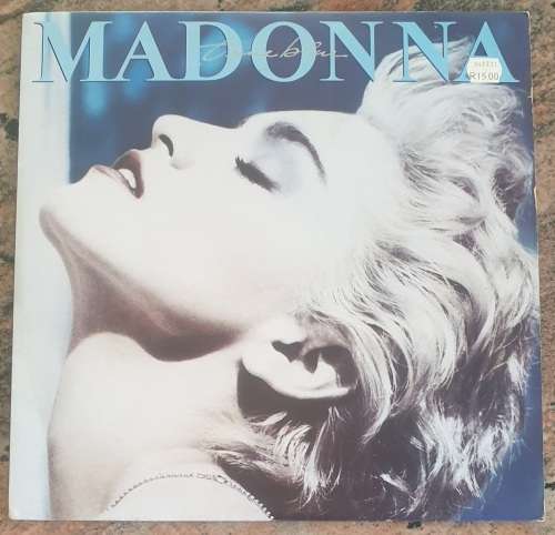 MADONNA True Blue (Very Good+/Very Good+) Sire WBC 1604 SA Pressing 1986 - Lyrics - POSTER INSIDE
