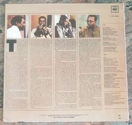 ART BLAKEY and THE JAZZ MESSENGERS Originally (VG+/VG+) CBS STR 20096 SA Pressing 1982 - RARE