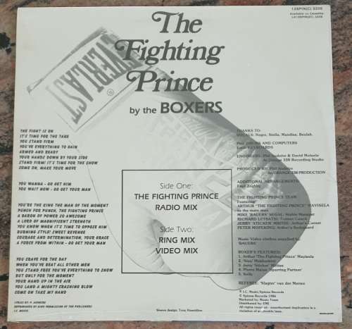 THE FIGHTING PRINCE Mayisela The Fighting Prince (New and Sealed) 12SPIN(C) 3336 SA Pressing 1986