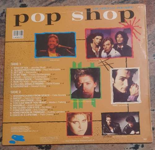 POP SHOP Vol. 27 - Original Artists (Very Good+/Very Good+) PS 27 SA Pressing 1985