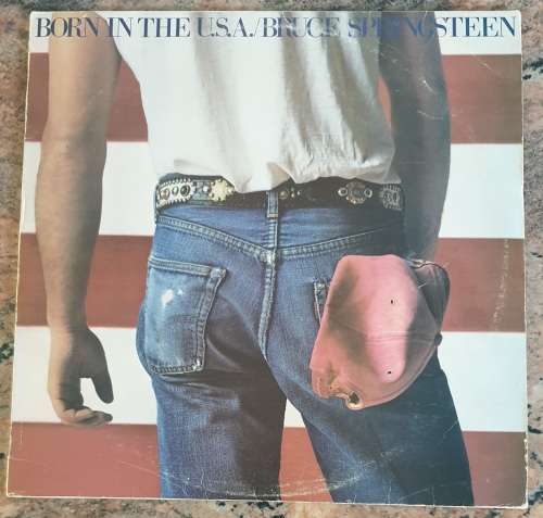 BRUCE SPRINGSTEEN Born In The USA (Very Good+/Good+) CBS DNW 2985 SA Pressing 1984