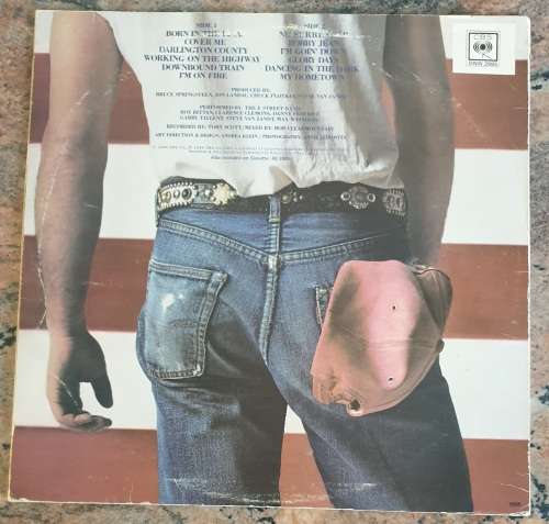 BRUCE SPRINGSTEEN Born In The USA (Very Good+/Good+) CBS DNW 2985 SA Pressing 1984