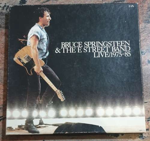 BRUCE SPRINGSTEEN Live 1975-1985 - 5X LP`s (VG+/VG) CBS BSL 5 SA Pressing 1986 - 31 pages booklet