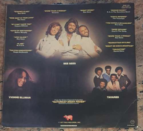 SATURDAY NIGHT FEVER Various Artists OST - Double LP (VG/VG) RSO 2658 123 SA Press 1977 - Gatefold