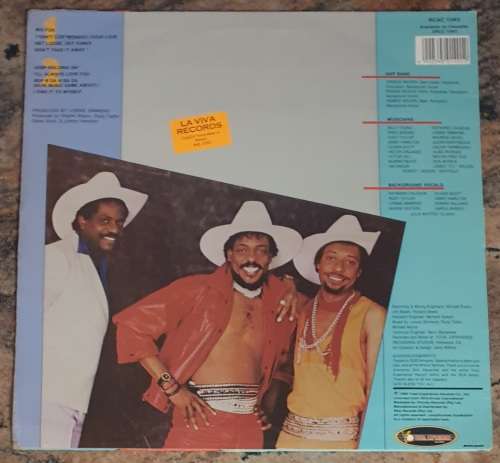 THE GAP BAND 8 (Very Good/Very Good) RCAC 1042 SA Pressing 1986