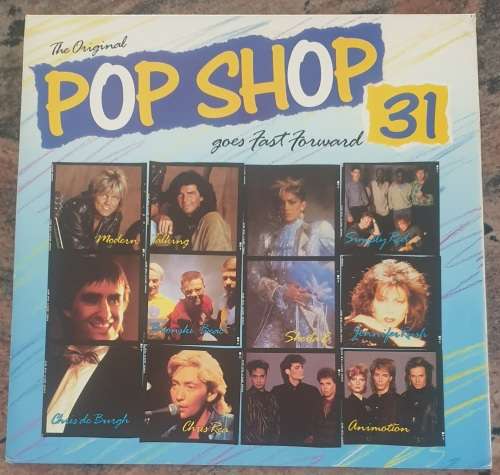 POP SHOP 31 Goes Fast Forward - Original Artists (VG+/VG+) PS 31 SA Pressing 1986 - Gatefold