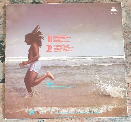 EDDY GRANT Killer On The Rampage (Very Good+/Very Good+) Ice Records 007 South African Pressing 1982