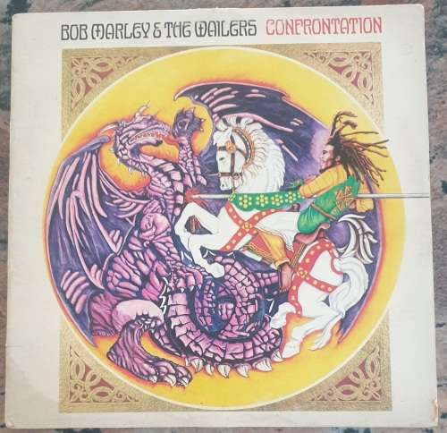 BOB MARLEY and THE WAILERS Confrantation (VG/Good+) Island ILPS 29760 SA Pressing 1983 - Gatefold