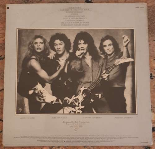VAN HALEN Women And Children First (Very Good+/Very Good) Warner WBC 1453 SA Pressing 1980