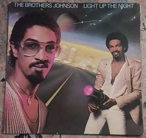 THE BROTHERS JOHNSON Light Up The Night - Gatefold (VG/VG) AMLH 63716 SA Pressing 1980 - RARE