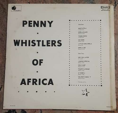 SPOKES and LEMMY Penny Whistlers Of Africa (Good+/Very Good) Gallo SGALP 1652 SA Pressing - RARE