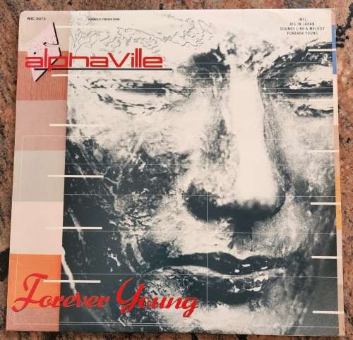 ALPHAVILLE Forever Young (Very Good+/Very Good+) WEA WIC 5073 SA Pressing 1984 - Lyrics inside