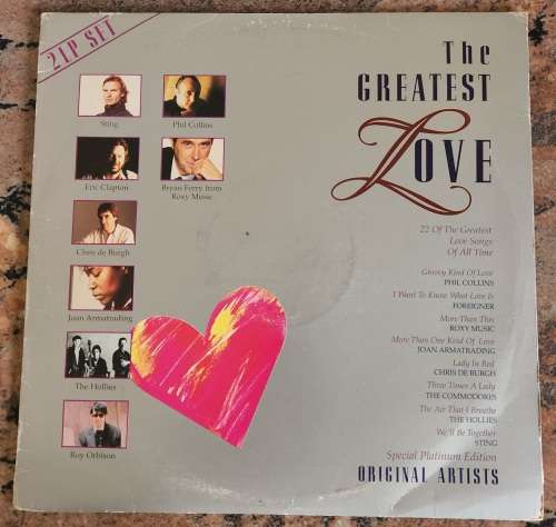 THE GREATEST LOVE 22 Original Greatest Love Songs - Double LP (VG+/VG) Trutone DGL 100/1 SA Press