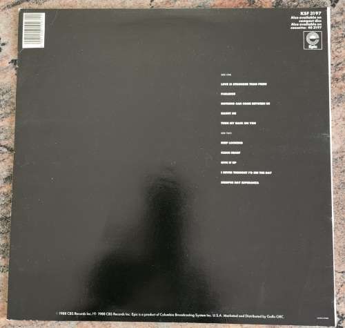 SADE Stronger Than Pride (Very Good+/Very Good+) Epic KSF 3197 SA Pressing 1988 - Lyrics inside