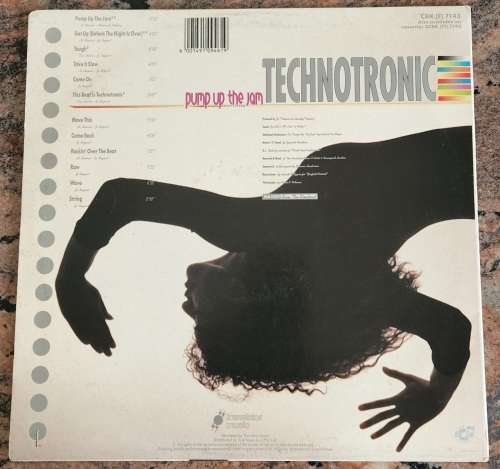 TECHNOTRONIC Pump Up The Jam (Very Good+/Very Good+) Transistor CBK (F) 7143 SA Pressing 1989