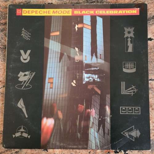 DEPECHE MODE Black Celebration (Very Good+/Very Good+) DGR MUT 2003 SA Pressing 1986 - Lyrics inside