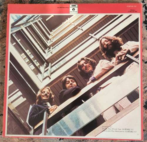 THE BEATLES 1962-1966 - Double LP (VG+/VG+) EMI Parlophone PCSP J(S) 717  - Lyrics - Gatefold