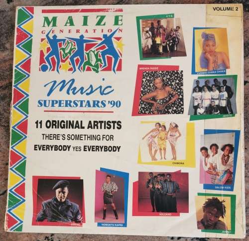 MAIZE MUSIC SUPERSTARS `90 Vol. 2 - 11 Original Artists (Good+/Good+) STAR MGL 2 SA Press 1990