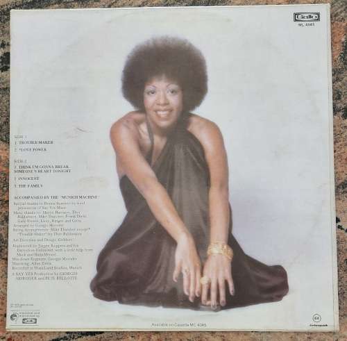 ROBERTA KELLY Trouble Maker (Excellent/Very Good) Gallo ML 4045 SA Pressing 1976 - DISCO