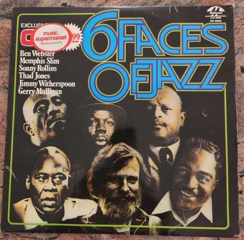6 FACES OF JAZZ - Various Artists - Double LP (Very Good+/Very Good+) Mellomood MM 80006 SA Pressing