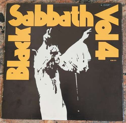 BLACK SABBATH Vol 4 - Gatefold (Very Good+/Very Good+) Vertigo 6360 071 SA Pressing