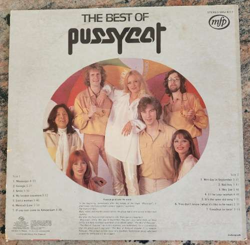 PUSSYCAT The Best Of (Excellent/Very Good) MFP SRSJ 8117 SA Pressing 1979