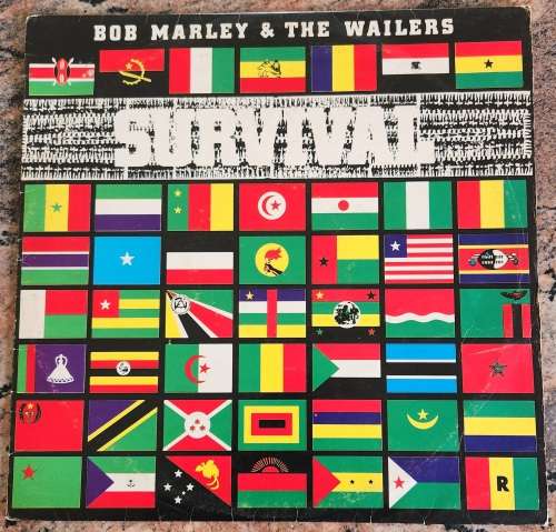 BOB MARLEY and THE WAILERS Survival (Good/Good+) Island ML 4340 SA Pressing - Warped