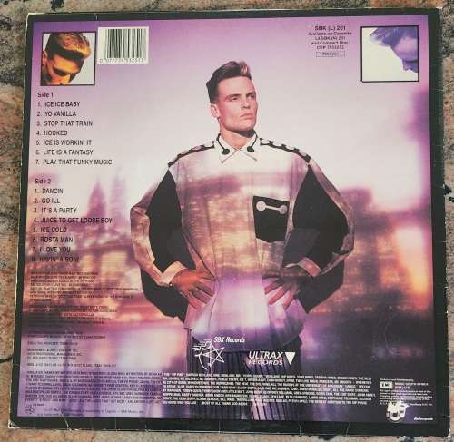 VANILLA ICE To The Extreme (Very Good+/Very Good) SBK Records SBK (L) 201 SA Pressing 1990