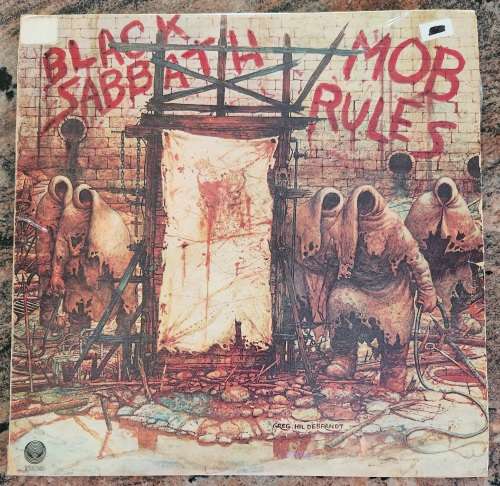 BLACK SABBATH Mob Rules (Good+\Very Good) Vertigo STAR 5230 SA Press 1981 - Avoid Track 4 on Side 2