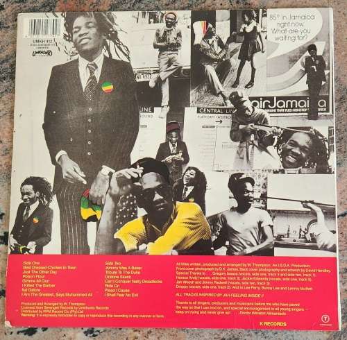 DR. ALIMANTADO The Best Dressed Chicken In Town (Good/Very Good) Umkhonto 412 SA Press 1988 - RARE
