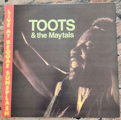 TOOTS & THE MAYTALS Live At Reggae Sunsplash 1982 (VG+/VG+) Strike STLP 4009 SA Pressing 1984 - RARE