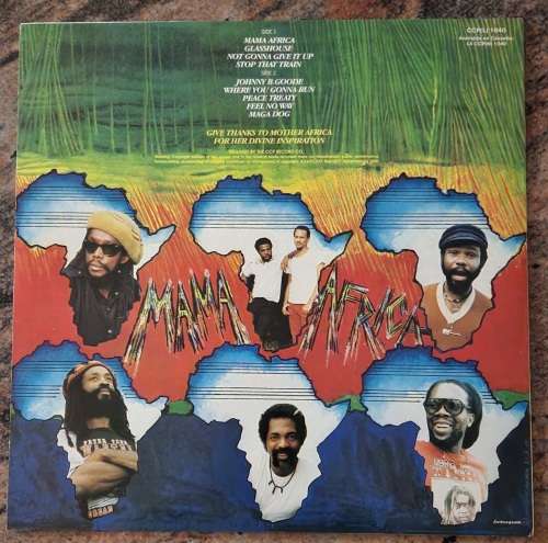 PETER TOSH Mama Africa (Excellent/Very Good+) EMI CCP(L) 1040 SA Pressing 1983