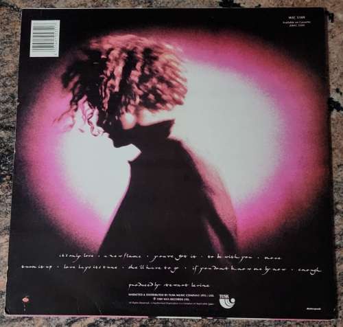 SIMPLY RED A New Flame (Very Good+/Very Good) WEA WIC 5109 SA Pressing 1989