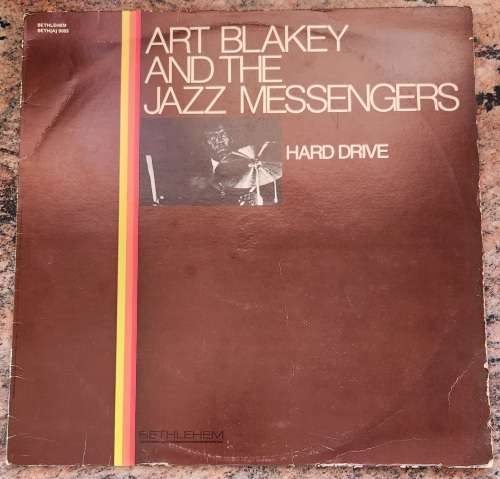 ART BLAKEY & THE JAZZ MESSENGERS Hard Drive (VG+/G+) BETH (A) 9003 SA Pressing 1982 - VERY RARE