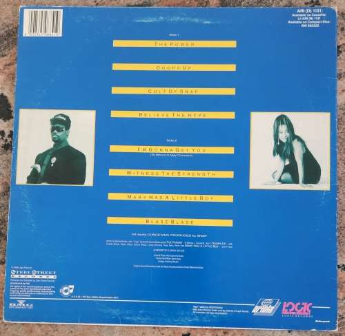 SNAP World Power (Very Good+/Very Good) Logic ARI (D) 1131 SA Press 1990