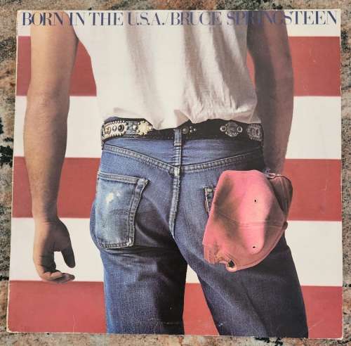 BRUCE SPRINGSTEEN Born In The USA (Very Good/Very Good) CBS DNW 2985 SA Pressing 1984