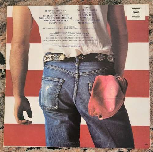 BRUCE SPRINGSTEEN Born In The USA (Very Good/Very Good) CBS DNW 2985 SA Pressing 1984