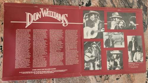DON WILLIAMS The Very Best Of (Very Good+/Very Good) MCA ML 4469 SA Pressing - Gatefold