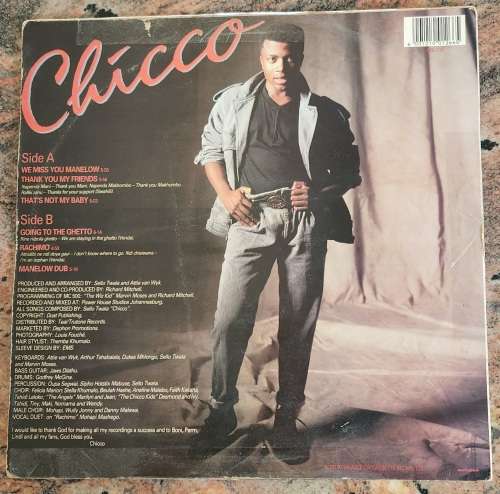SELLO CHICO TWALA We Miss You Manelow (Fair/Good+) RBL 134 SA Pressing - VERY RARE